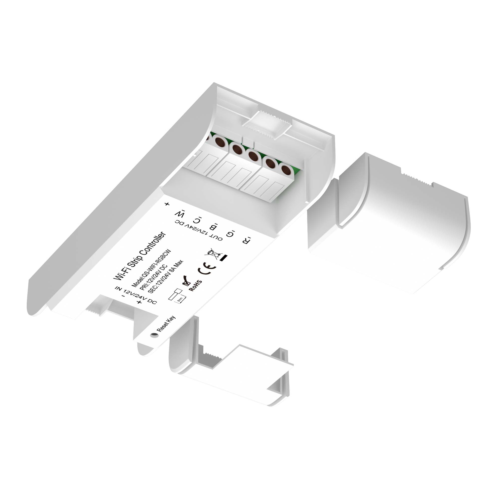 WIFI контроллер RGBCW для светодиодных лент ST Luce Functional 12/24V 8A ST9000.500.01RGBCW