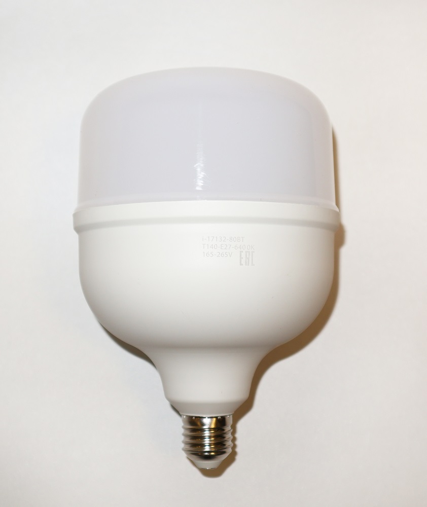 Лампа светодиодная сверхмощная i-Watt E27 80W 6400К i-17132