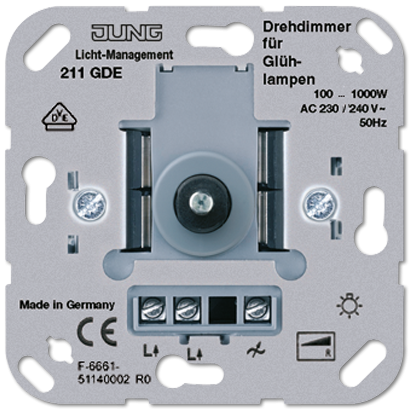 Механизм диммера Jung 211GDE