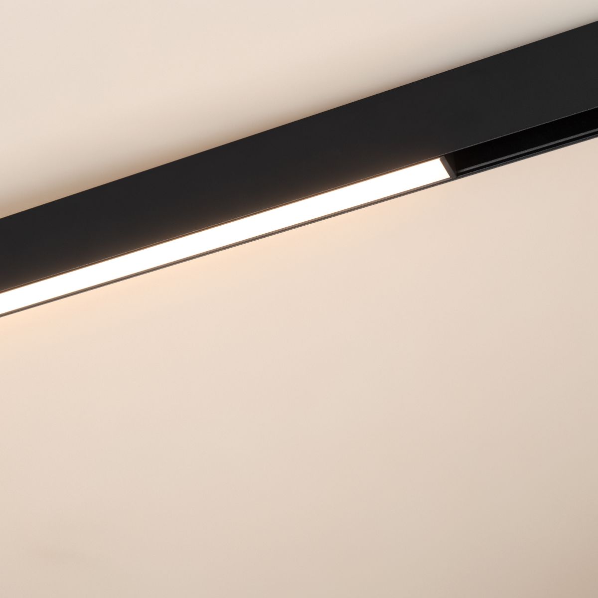 Трековый магнитный светильник Arlight MAG-ORIENT-FLAT-L465-16W Warm3000 (Черный, 100 deg, 48V, DALI) (IP20 Металл) 033825(2)