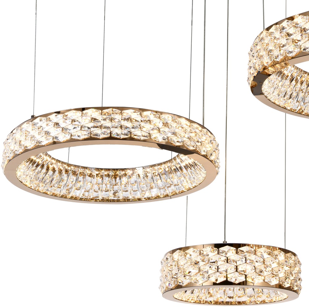 Подвесная люстра Stilfort Ромбус 4040/03/03P+PL