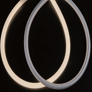 Светодиодная герметичная лента Arlight MOONLIGHT-COTTON-TOP-S-M560-D13xmm 24V Day4000 (11 W/m, IP65, 5m, wire x1) 048143