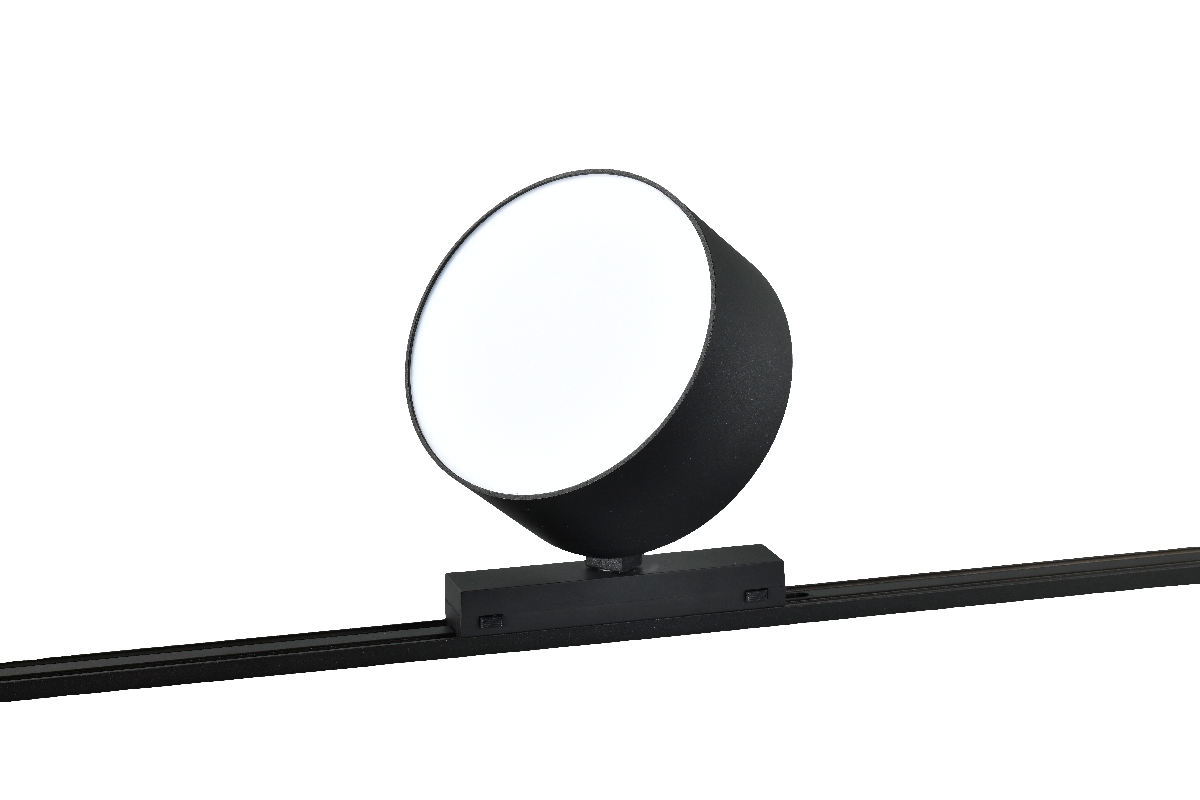 Трековый магнитный светильник iLedex Vision 4825-047-D120-15W-110DG-4000K-BK