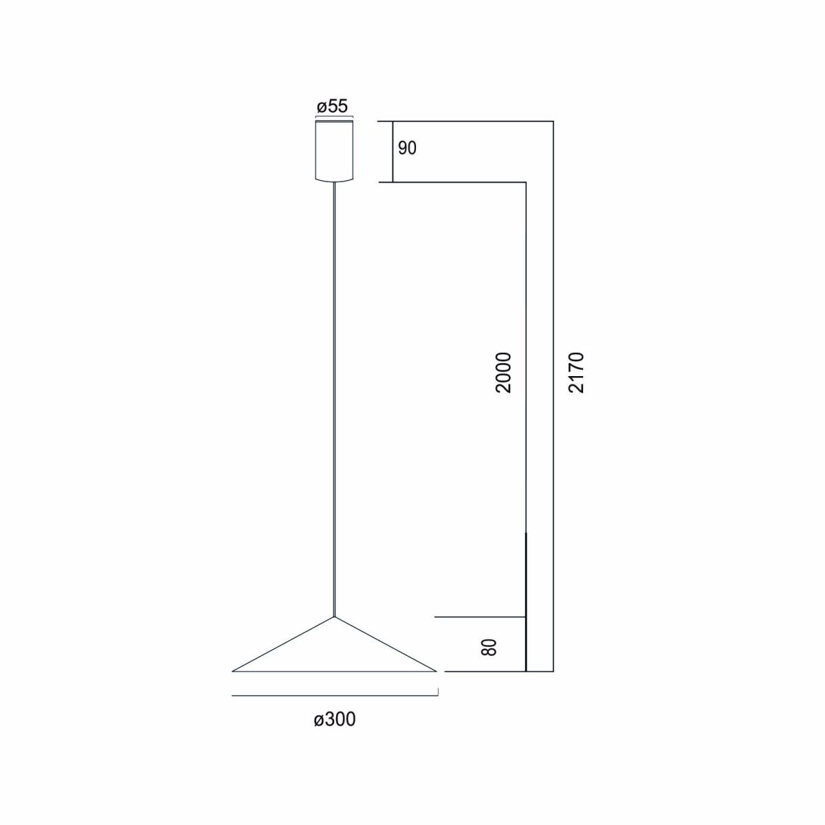 Подвесной светильник Mantra Cono 9456