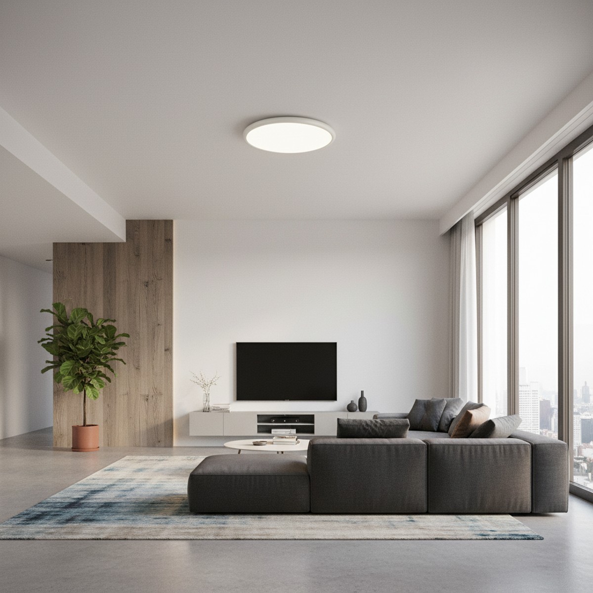 Потолочный светильник светодиодный круглый светодиодный  LOFT IT Sweety 10454/500 White