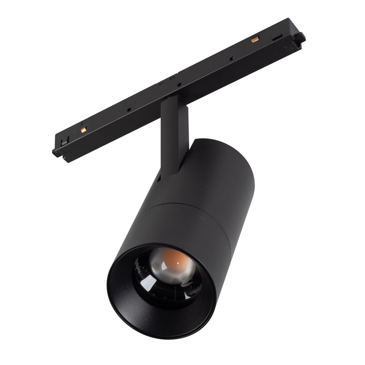 Трековый магнитный светильник ArlightMAG-ORIENT-SPOT-ZOOM-R65-15W Warm3000 (BK, 20-60 deg, 48V, DALI) (IP20 Металл) 048663(1)