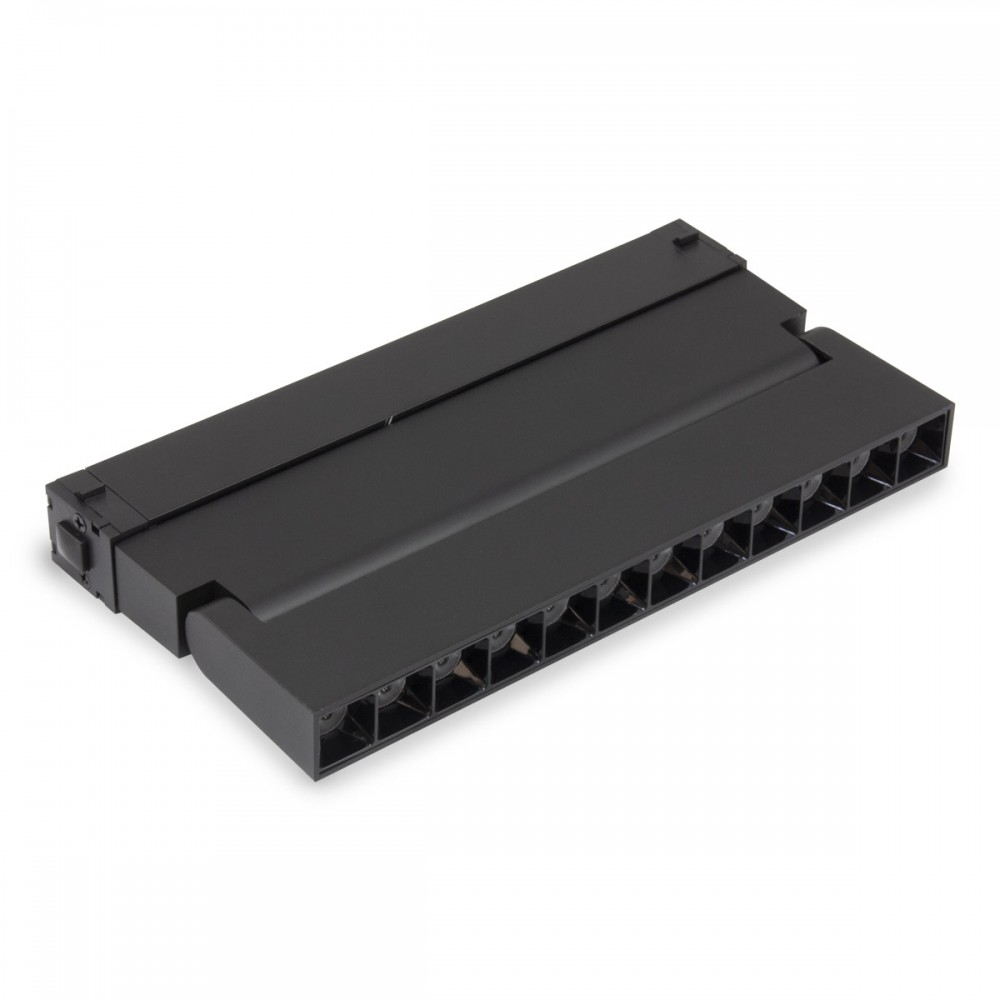Трековый однофазный светильник AM Group Plain Opal AM591 9W 4000K BK