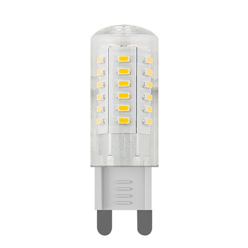 Лампа светодиодная Voltega G9 3W 4000К кукуруза прозрачная VG9-K1G9cold3W 6990