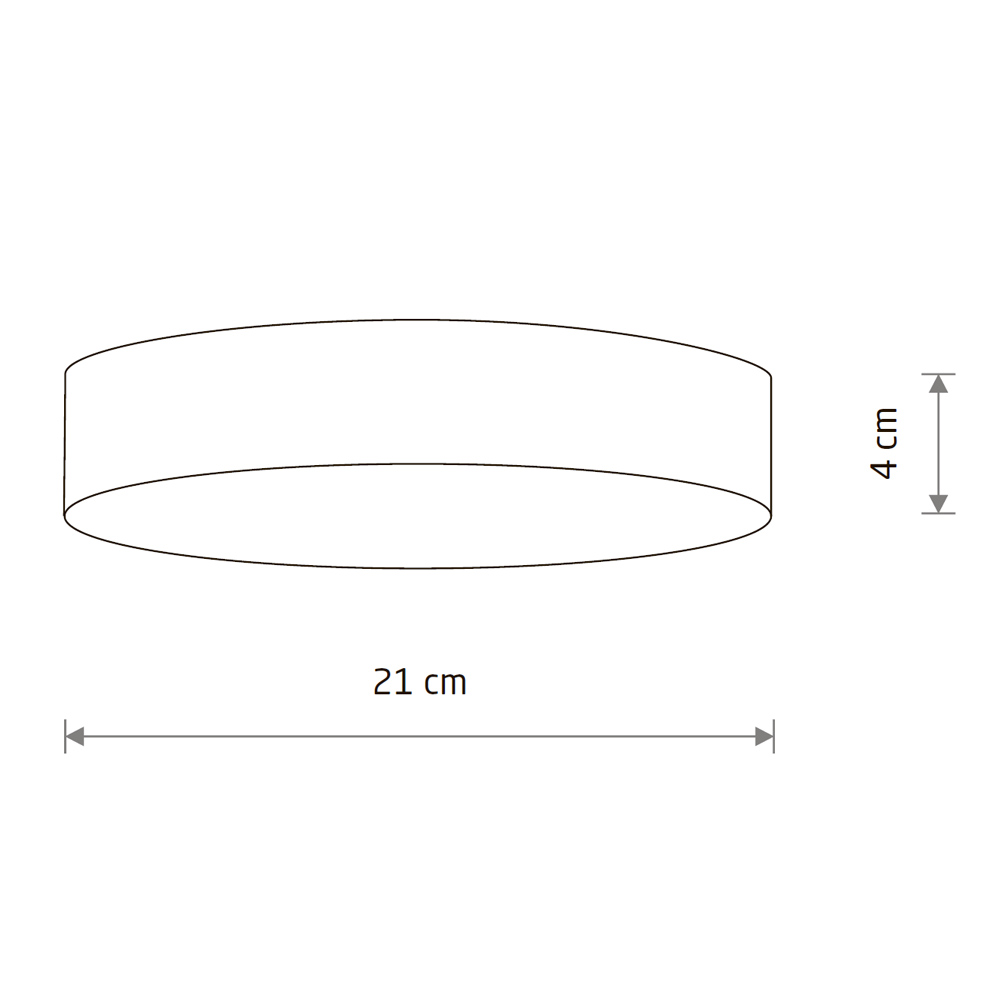 Накладной светильник Nowodvorski Lid Round Led White 10413