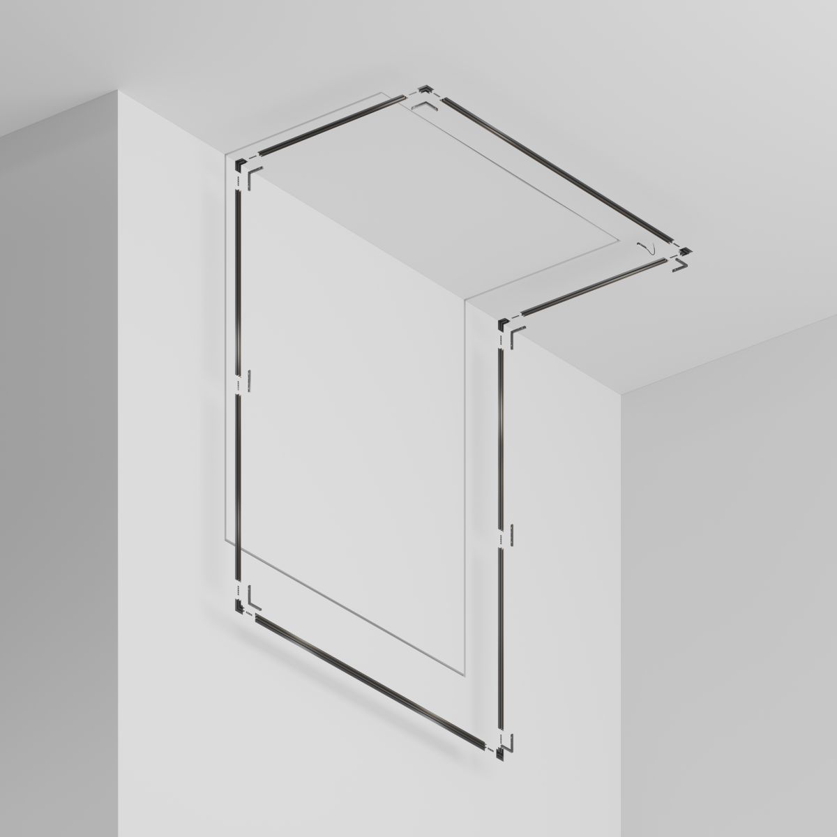 Шинопровод встраиваемый Maytoni Technical Exility X TRX239-422.12B