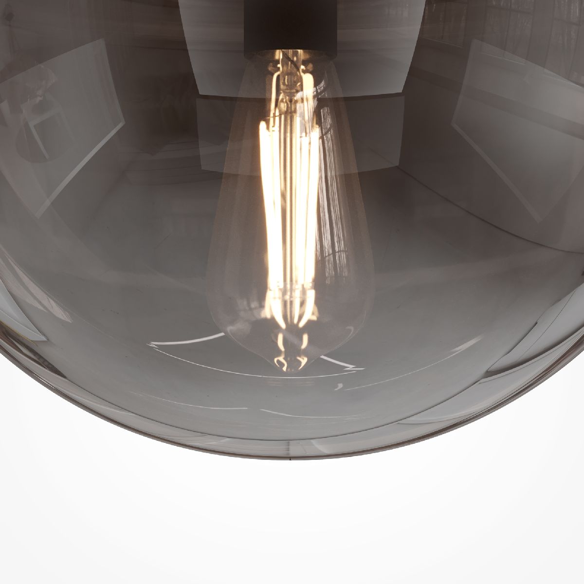 Настенно-потолочный светильник Maytoni Glassy MOD270CL-01B