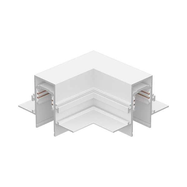 Угол горизонтальный для магнитного трека Ledron G-АВД-7715 White 00000017730