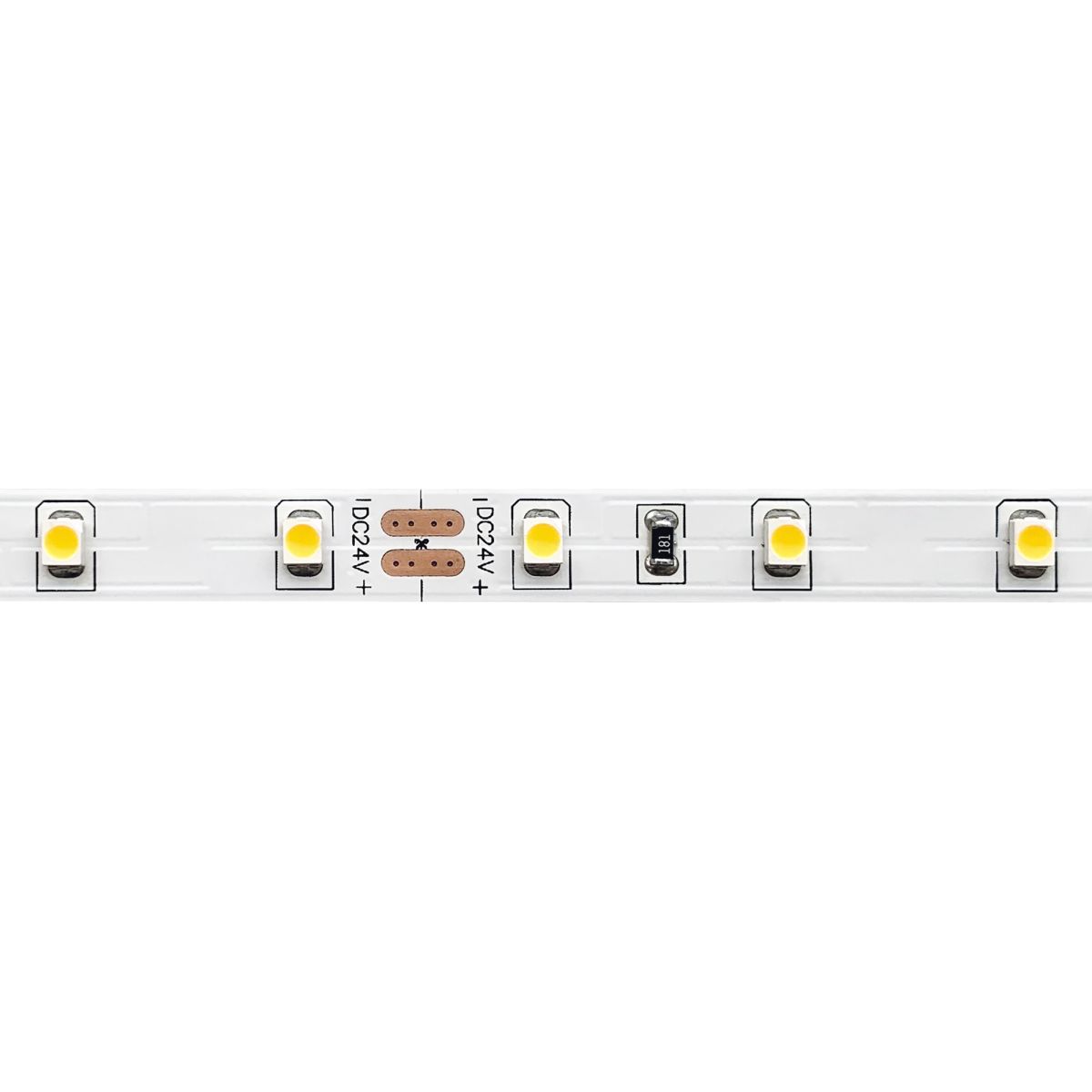 Светодиодная лента ST Luce 24V 60 Led/м 4.8W/m SMD 2835 400 Lm/m 4000K IP20 ST5016.405.20