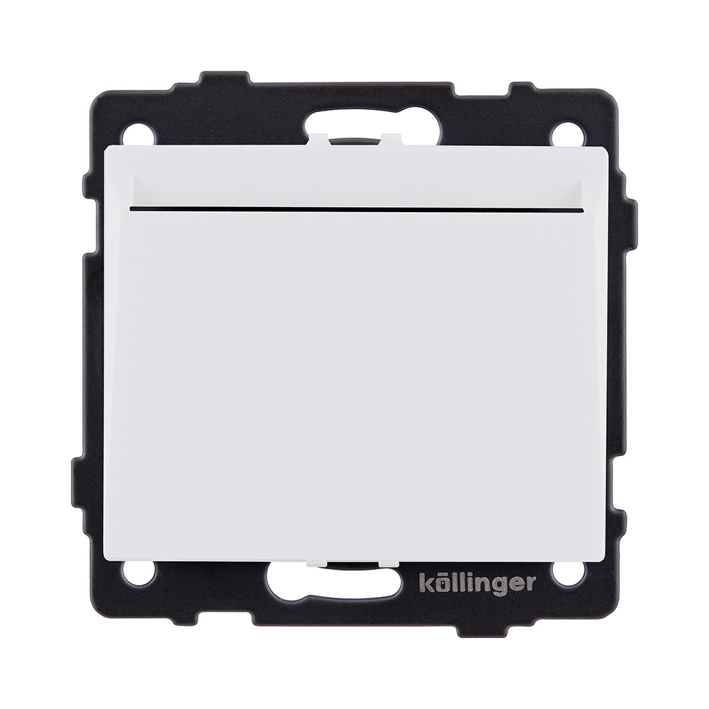 Карточный выключатель механический, белый матовый Kollinger REA-041WM для Aspekt, Eleganz, Reflex