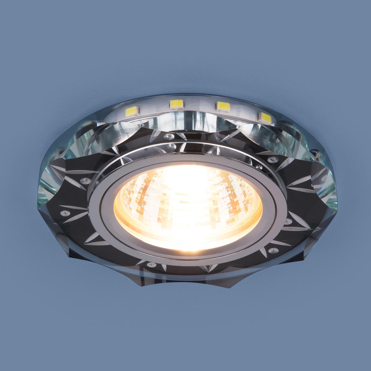 Встраиваемый светильник Elektrostandard 8356 MR16 CL/BK прозрачный/черный 4690389098406 в Москве