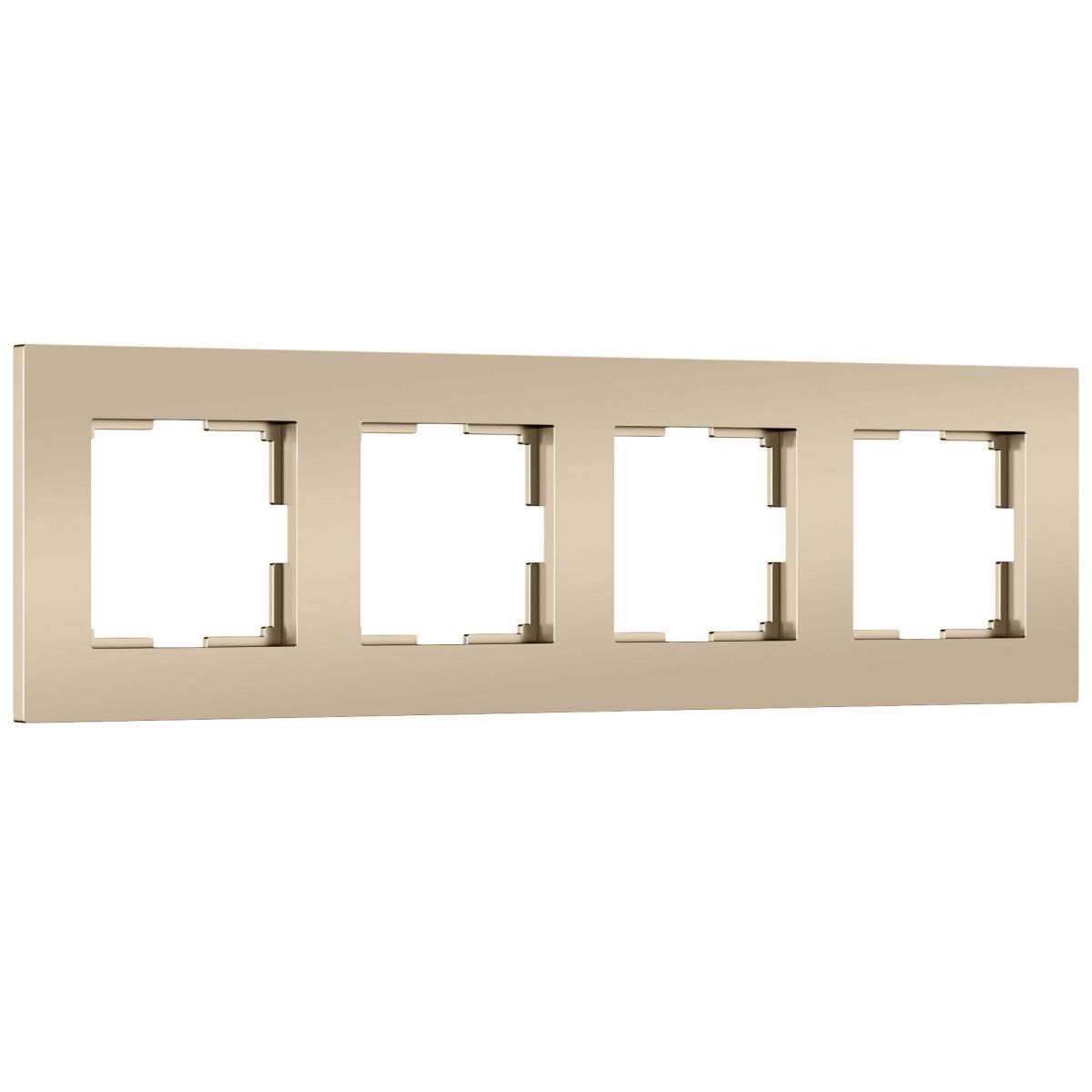 Рамка на 4 поста Werkel Slab (шампань софт) W0042911 4690389218446 a071625