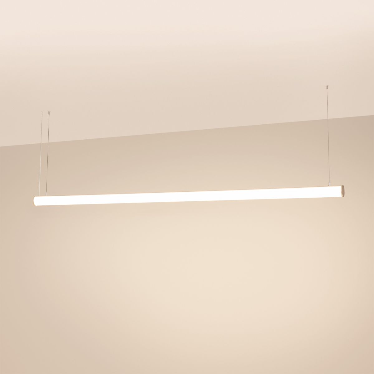 Линейный подвесной светильник Arlight SP-LINE-HANG-D60-L1985-40W Warm3000 (SL, 230V) IP33 (Алюминий) 063649(1)