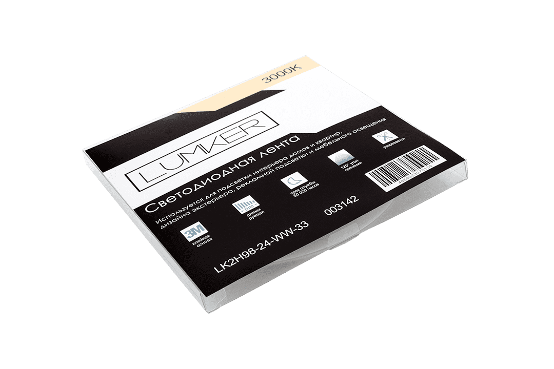 Светодиодная лента Lumker LK2H98-24-WW-33 003142