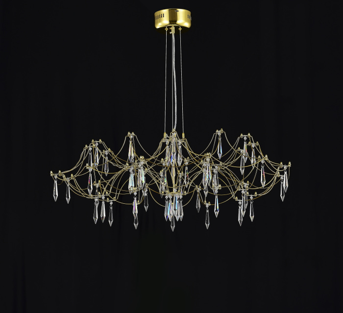 Подвесная люстра Myfar Ersilia MR2663-60P-76AP