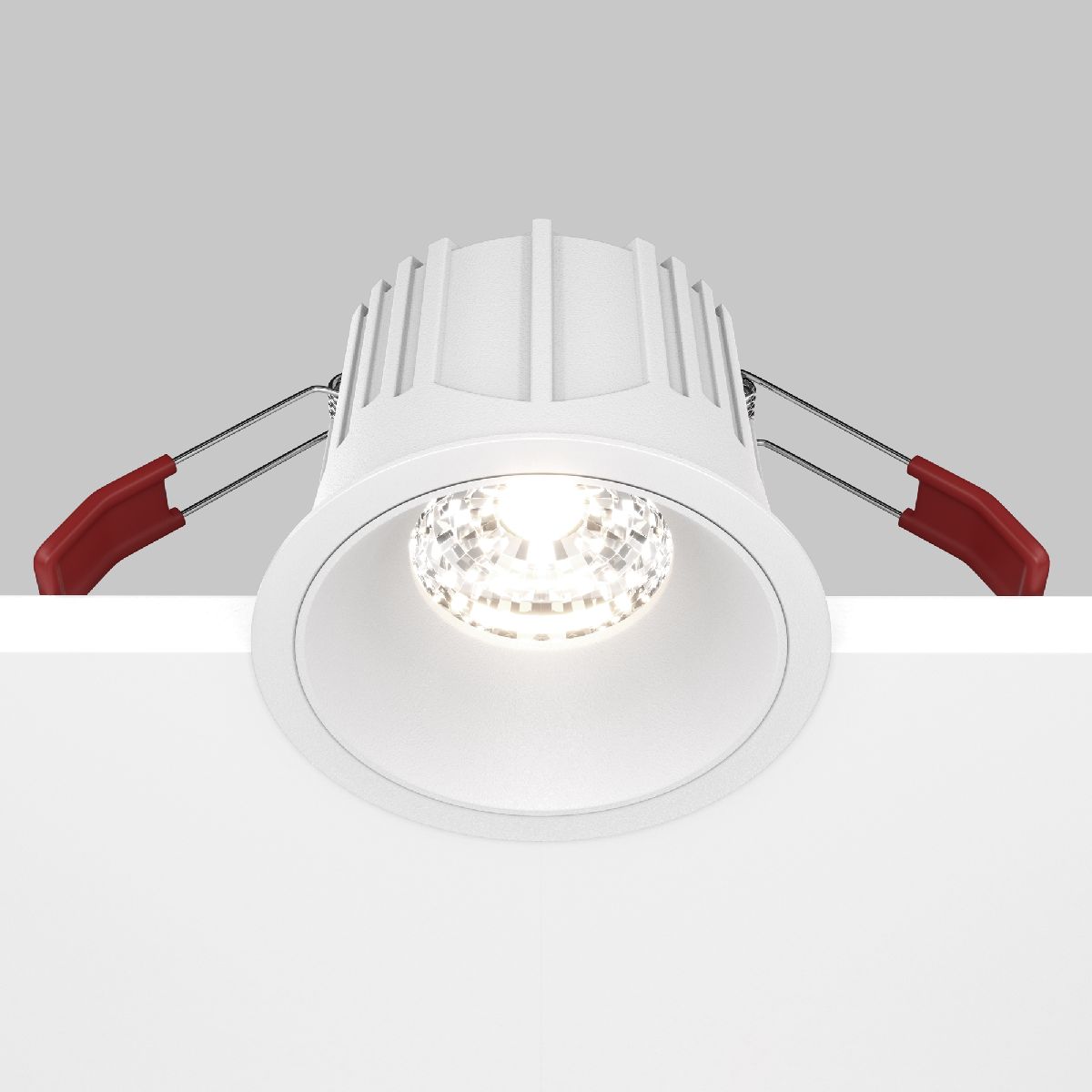 Встраиваемый светильник Maytoni Technical Alfa LED DL043-01-15W4K-RD-W