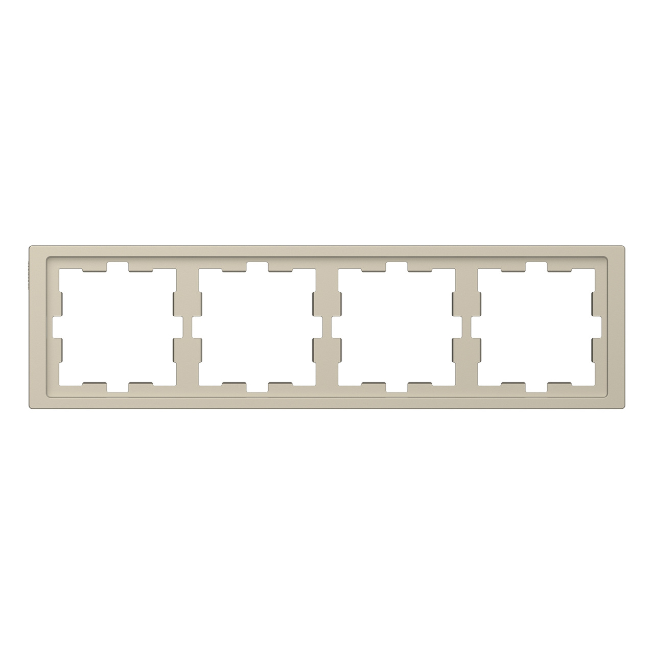

Рамка 4-постовая Schneider Electric Merten D-Life MTN4040-6533