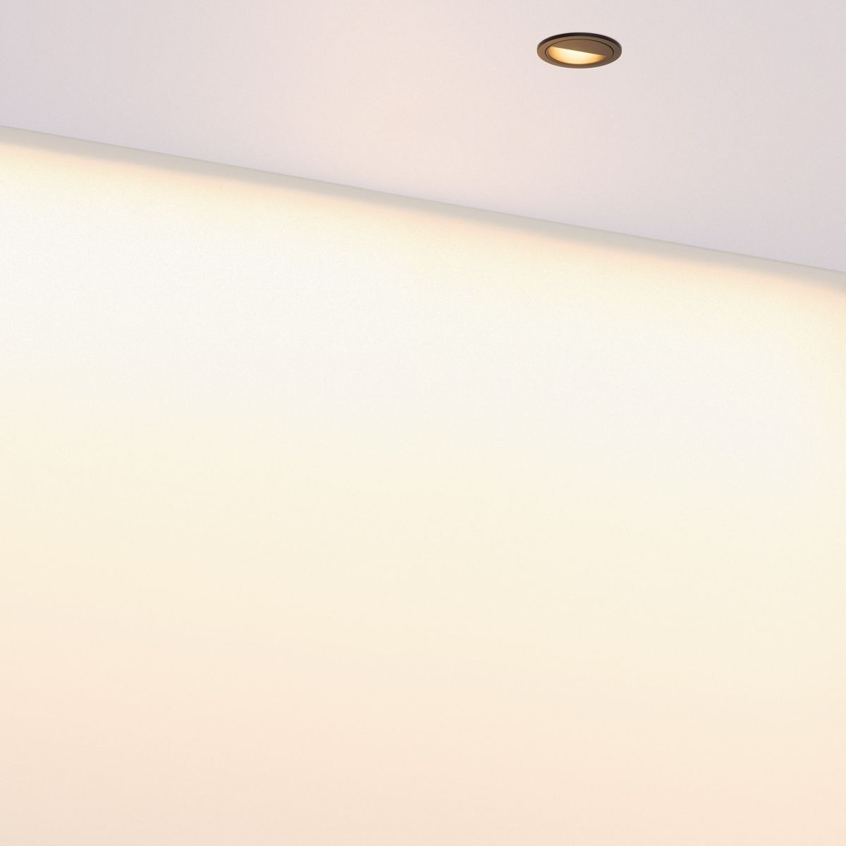 Встраиваемый светильник Arlight DL-VEILA-R63-8W Warm3000 (Черный RAL9005, A44x46 deg, 230V) (IP20 Металл) 065563