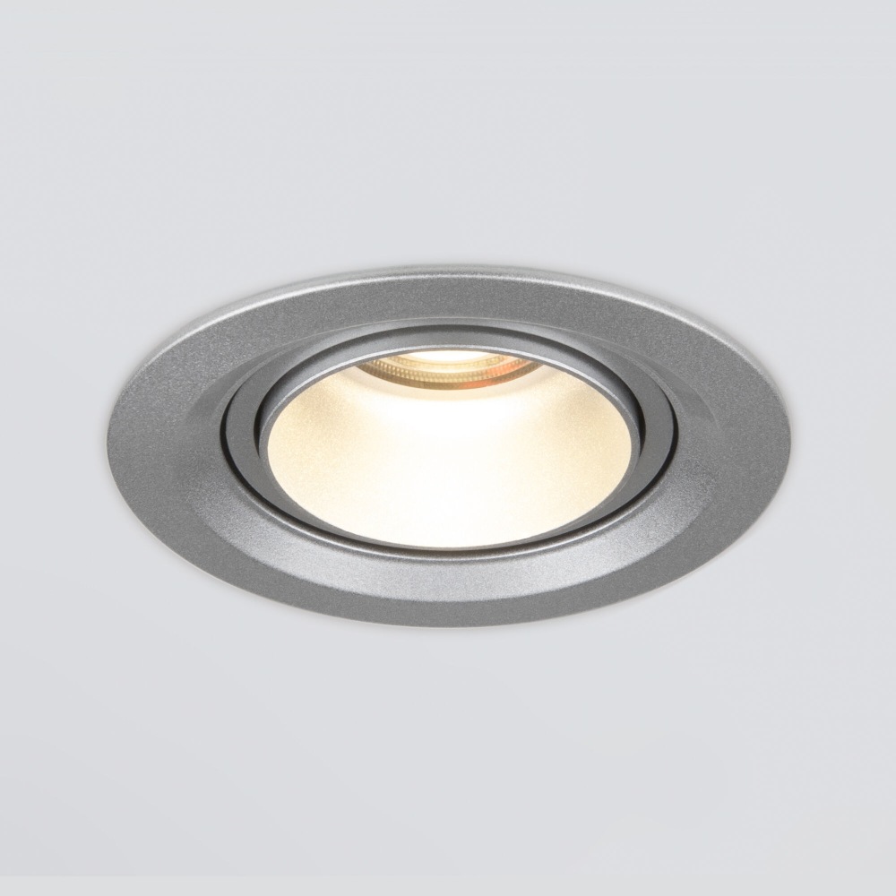 Встраиваемый светодиодный светильник Elektrostandard 9920 LED 15W 4200K серебро 4690389162909