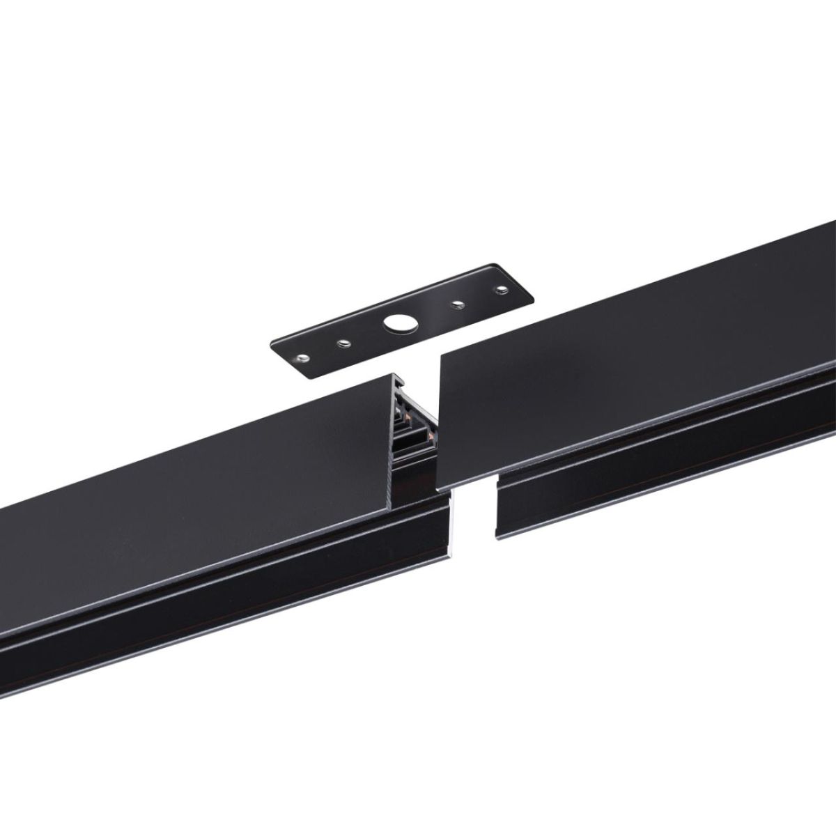 Шинопровод накладной/подвесной в комплекте заглушки 2шт, крышка и соединительная планка 1шт Novotech Port Vector 135299