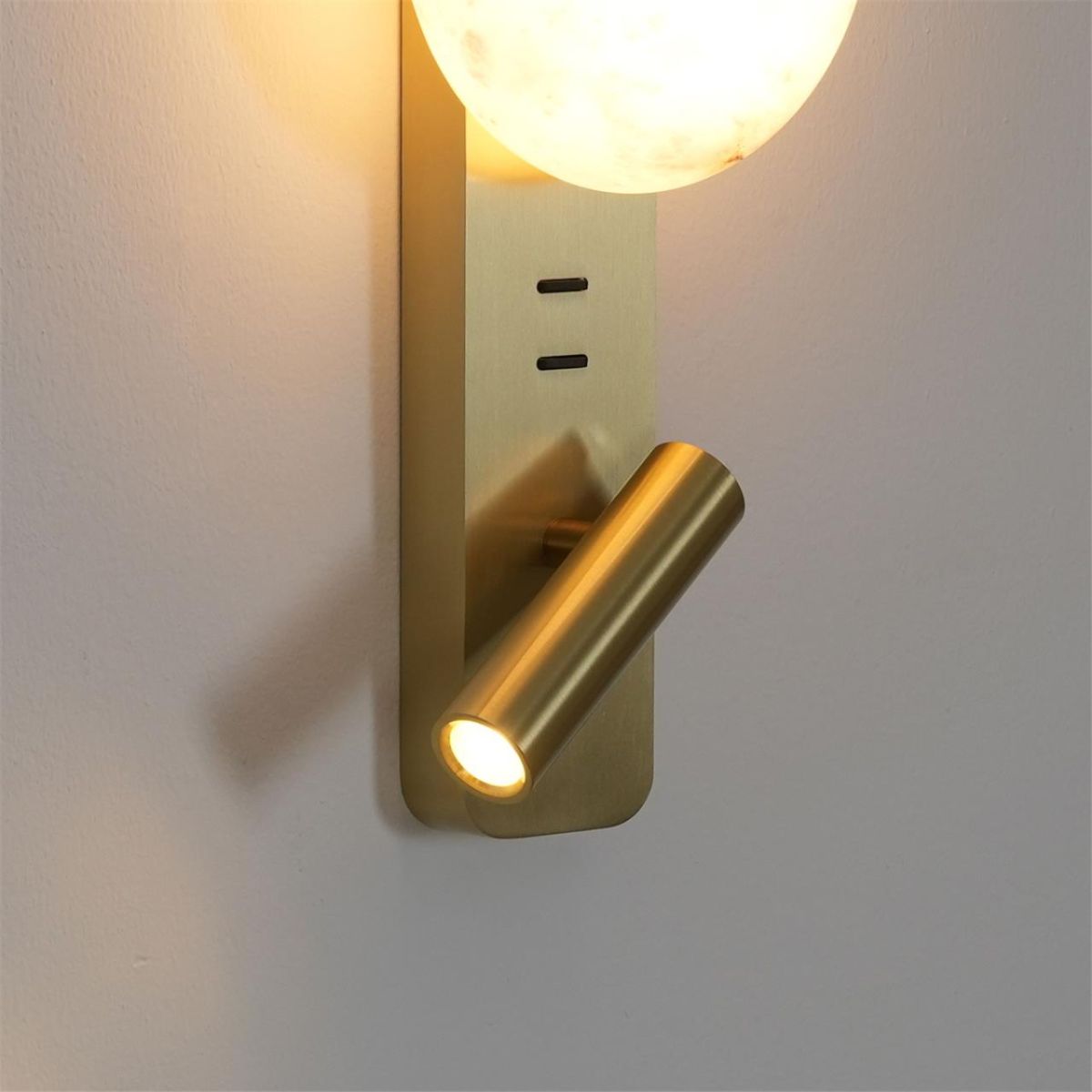 Настенный светодиодный светильник Odeon Light Hightech Albergo 7164/9WL