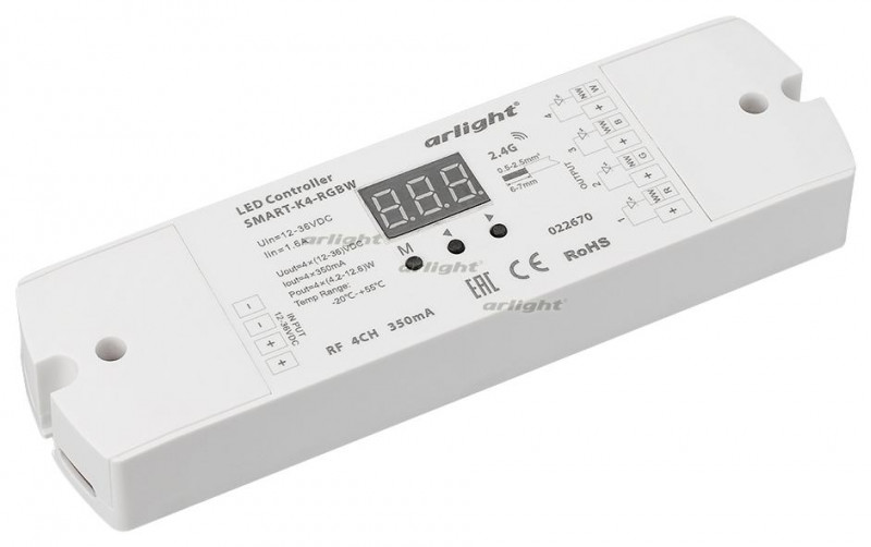 Контроллер Arlight Smart-K4-RGBW 022670
