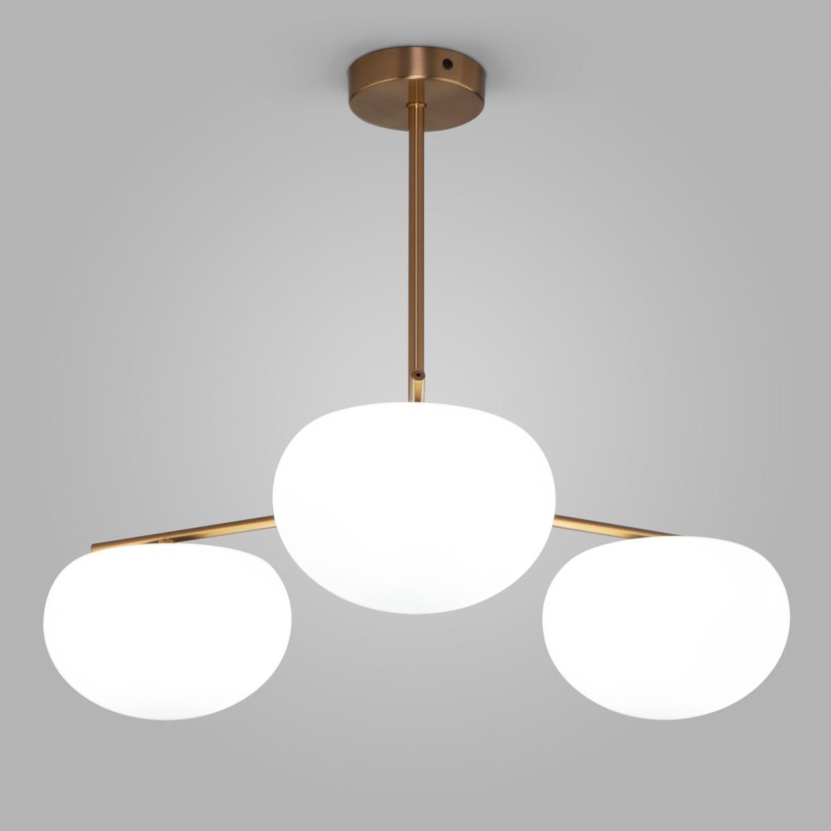 Люстра на штанге Eurosvet Like 30190/3 латунь a065711