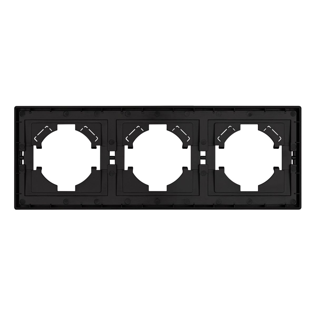 Рамка пластиковая на 3 поста Arlight FRM-TENDO-SFPL-3-GR 054652