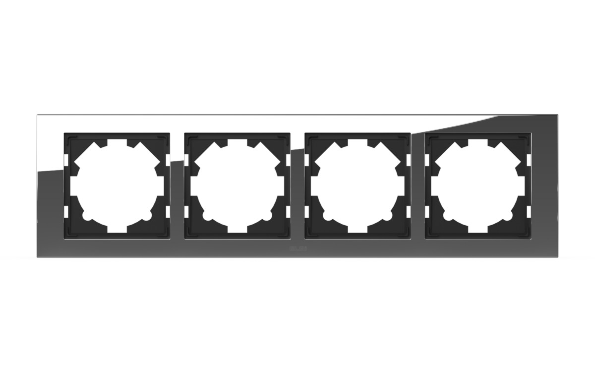 Рамка четырехместная ELBI Zena Platin 500-073100-228