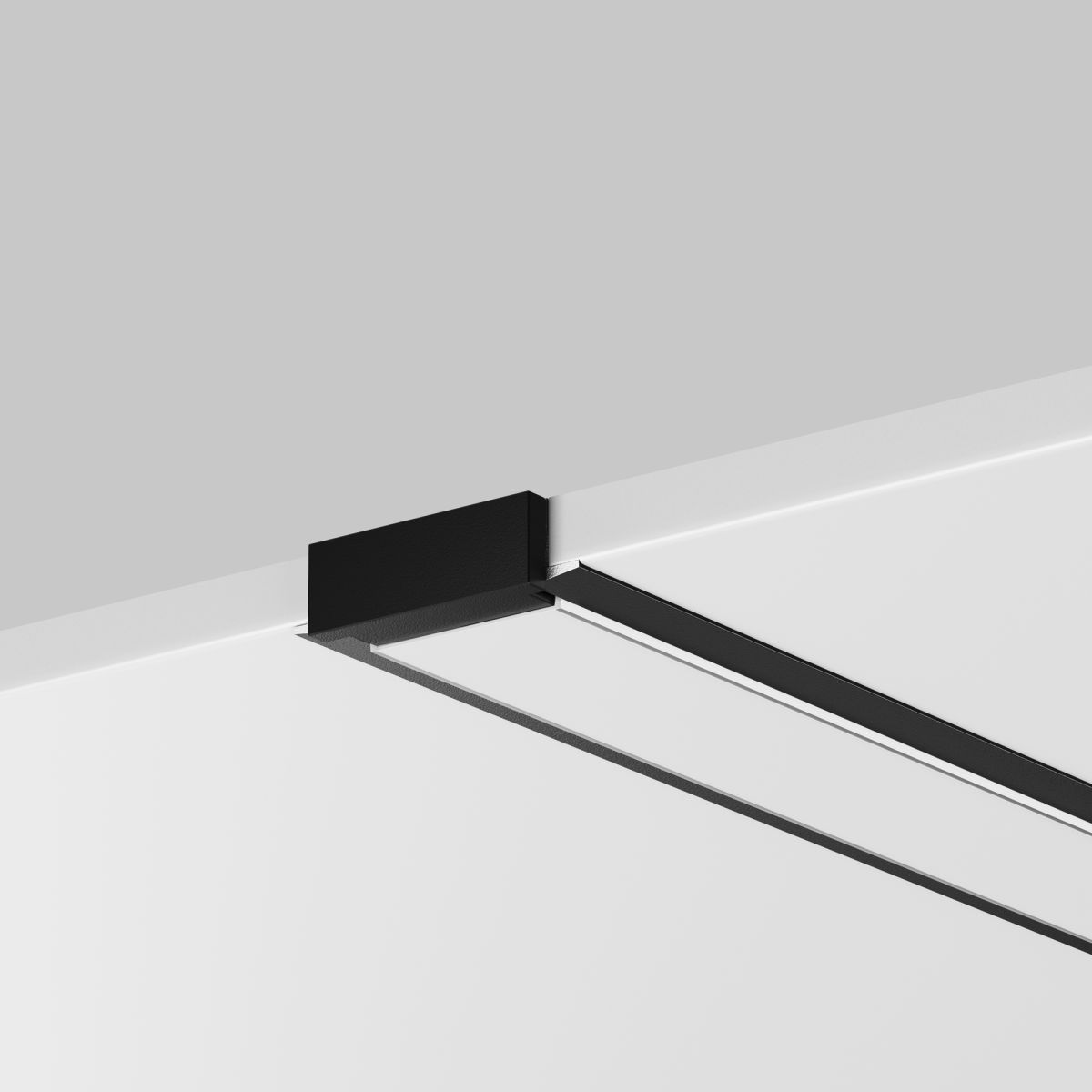 Комплект заглушек для профиля 22×06 10шт Maytoni Led Strip ALM-004-B-EC 642012