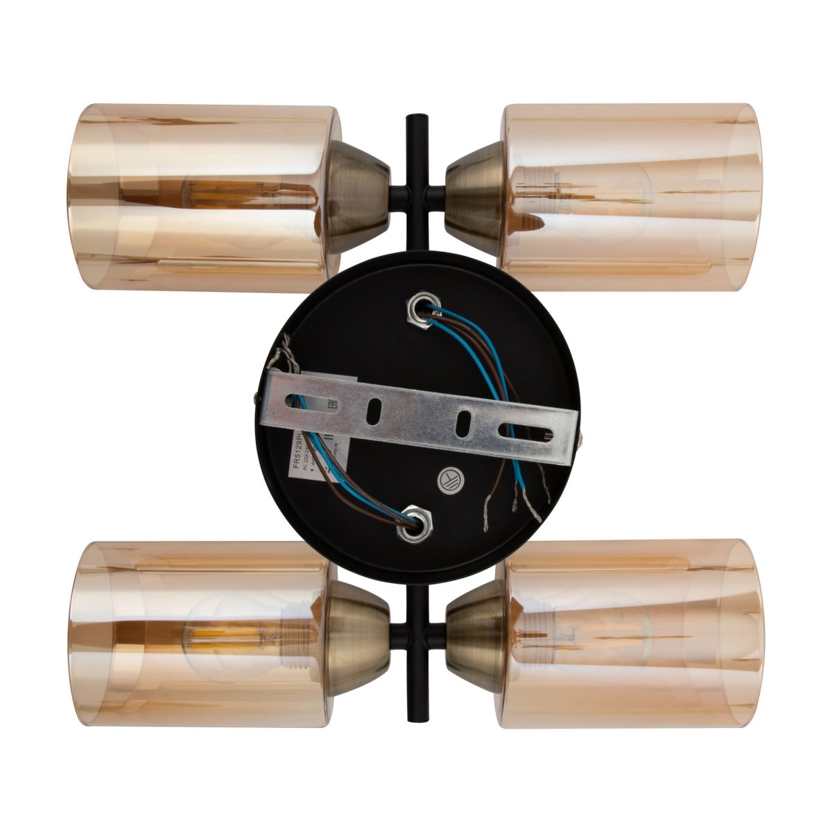 Потолочная люстра Freya Glow FR5129PL-04B