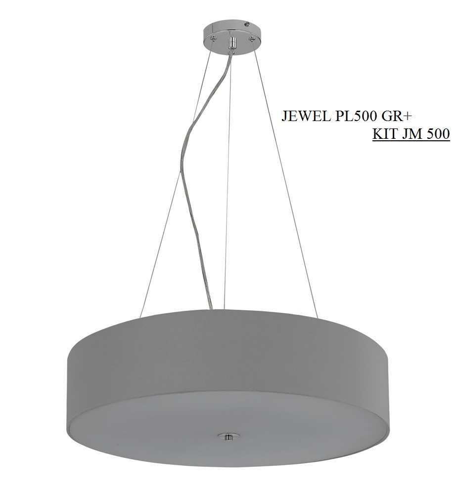 Потолочный светильник для спальни Crystal Lux Jewel JEWEL PL500 GR УЦ