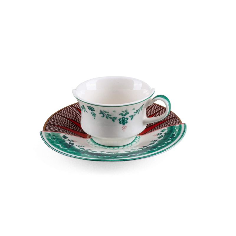 Блюдце с чашкой Chucuito Seletti Hybrid 9163