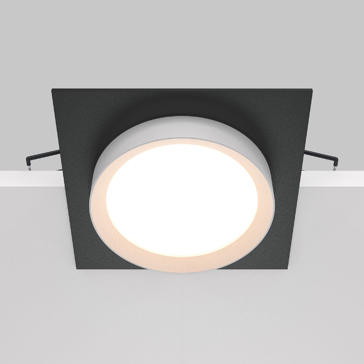 Встраиваемый светильник Maytoni Technical Hoop DL086-GX53-SQ-BW