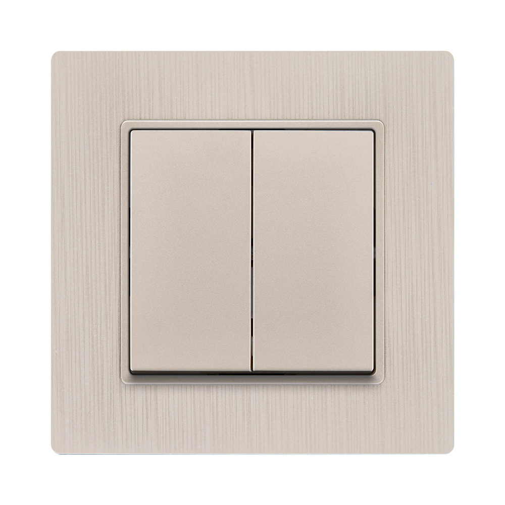 Рамка 1-постовая, золотой Kollinger Eleganz Plex EP1GD