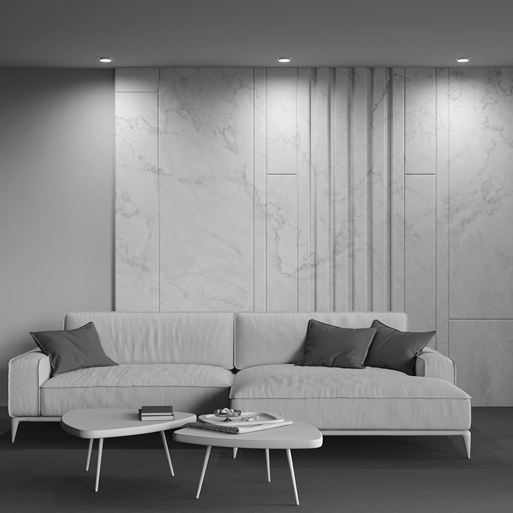 Встраиваемый светильник Maytoni Technical Hoop DL086-GX53-SQ-WS