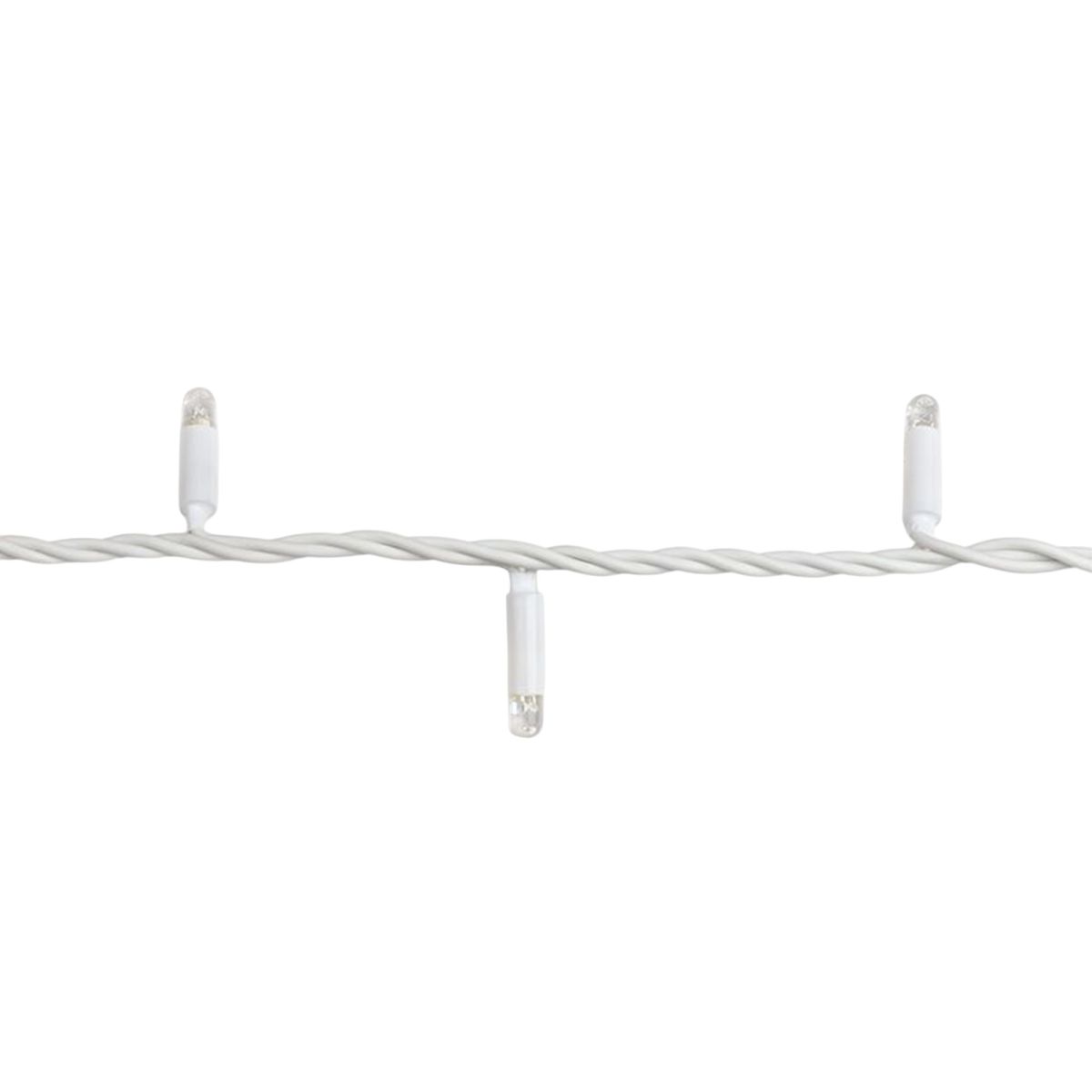 Гирлянда без вилки статическое свечение соединяемая Uniel ULD-F90PRO S10M-100/SWK WH UL-00013207