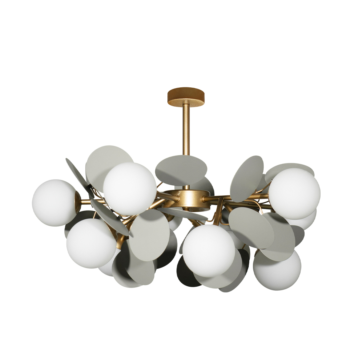 Люстра на штанге Loft IT Matisse 10008/10 Grey
