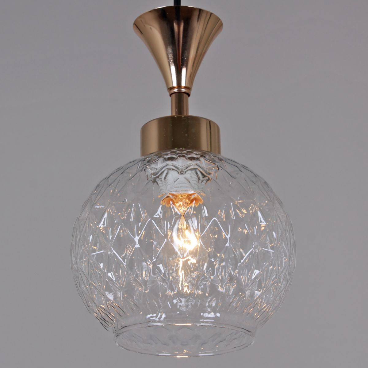 Подвесной светильник Reluce 10080-0.9-03 BK+FG