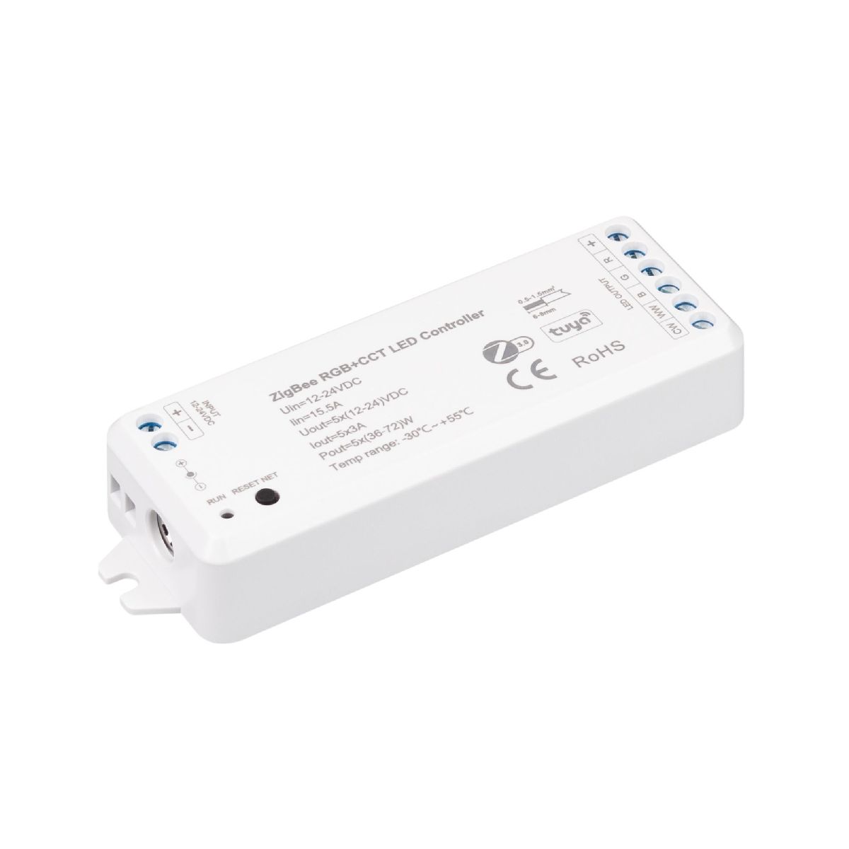 Диммер Arlight SMART-PWM-102-72-RGB-MIX-SUF (12-24V, 5x3A, ZB) 046538