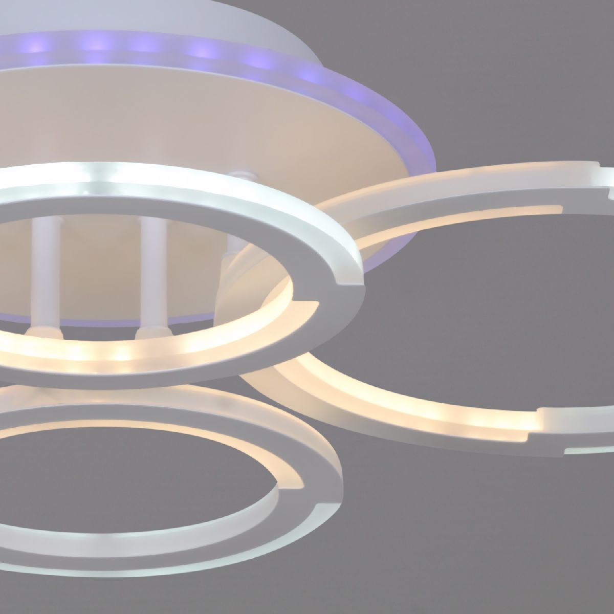 Потолочная люстра Reluce 09820-3.3-2+2A WH (RGB)