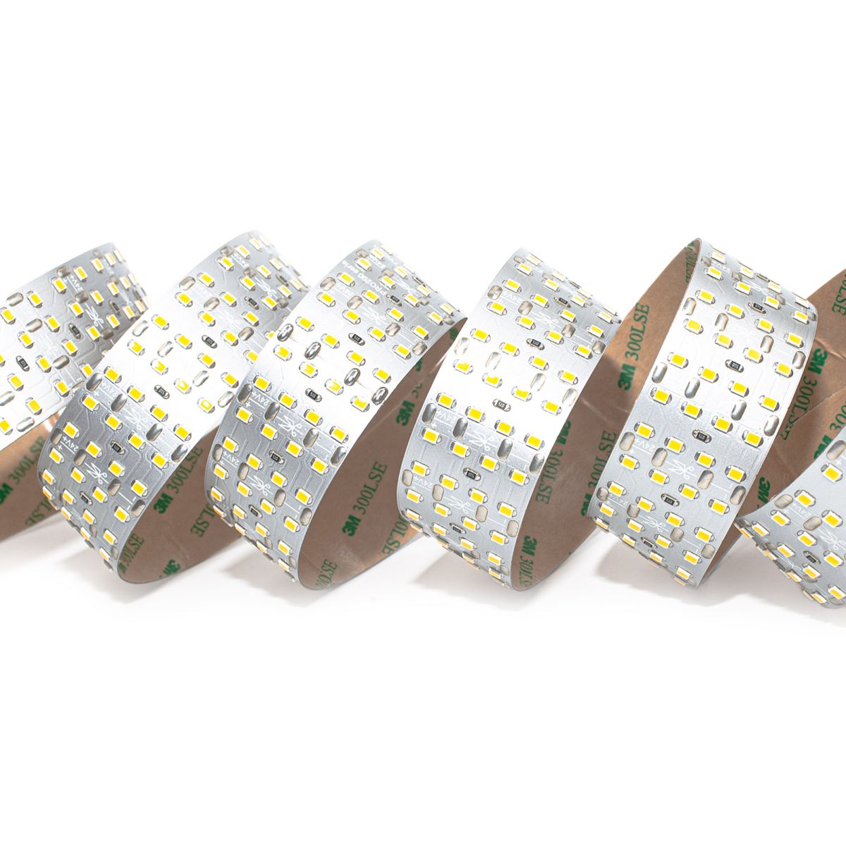 Светодиодная лента LEDS POWER четырехрядная 2835 448/м (47Вт/м) 24В теплая, серия ПРО200 009117