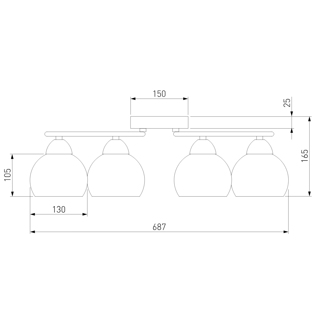Потолочная люстра Eurosvet Alba 30144/6 античная бронза в #REGION_NAME_DECLINE_PP#