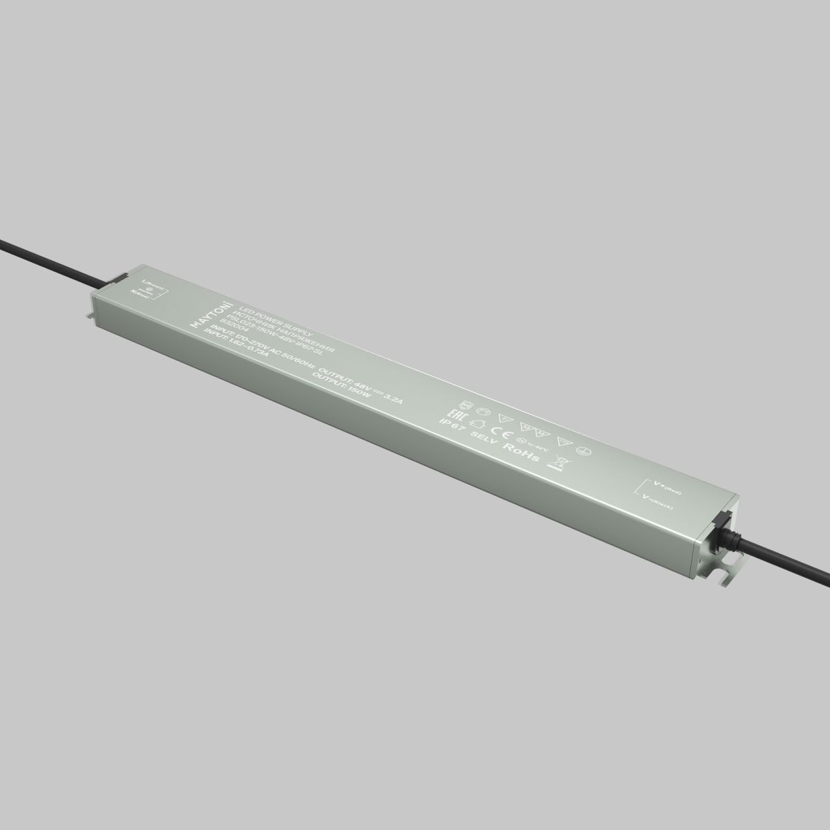 Блок питания Maytoni Led Strip PSL023 48В 150Вт IP 67 832004