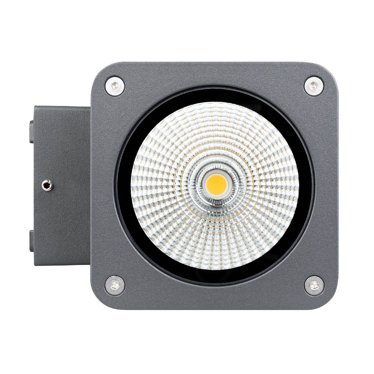 Уличный настенный светильник Arlight LGD-EVO-WALL-S100x100-12W Warm3000 (GR, 44 deg, 230V) 046193