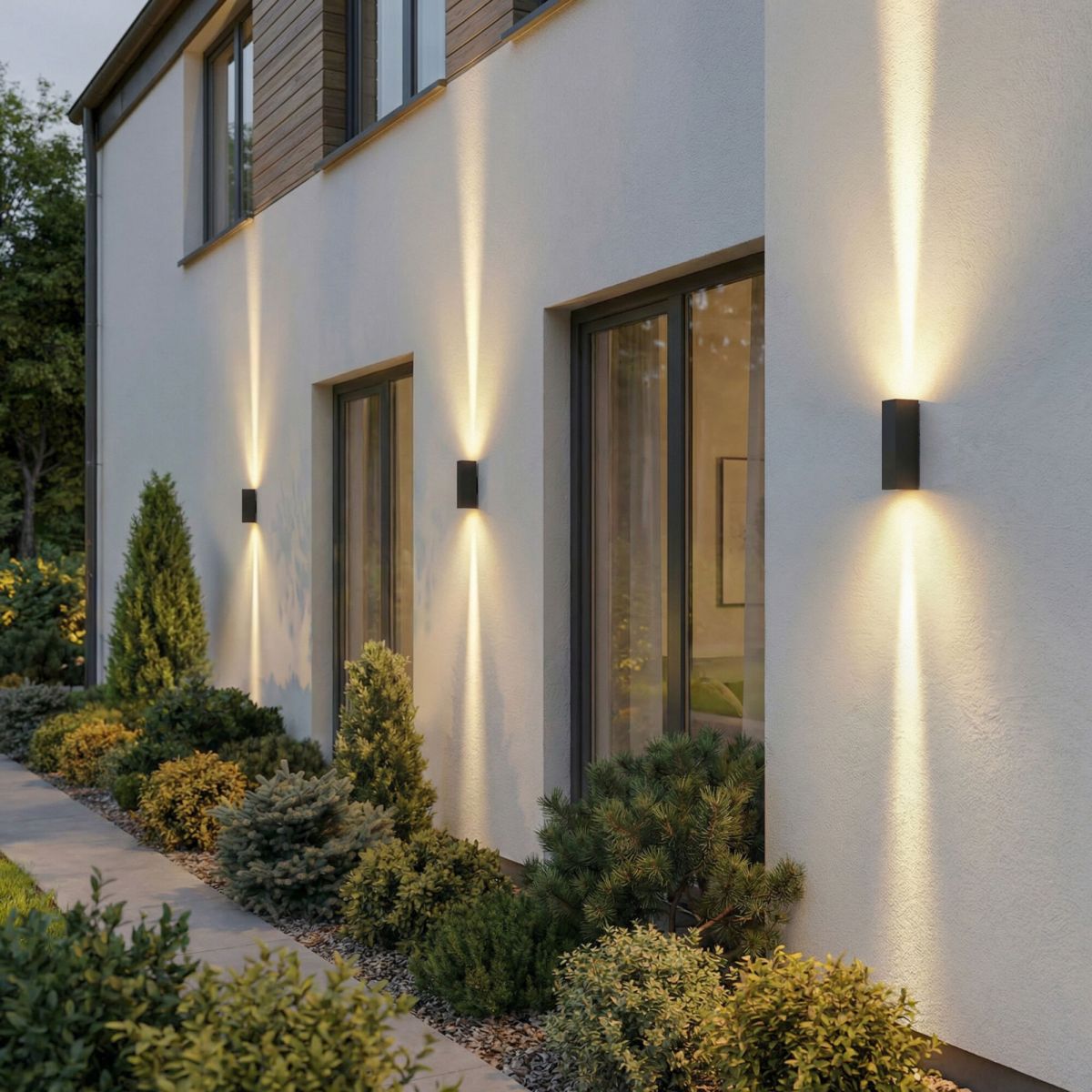 Уличный настенный светильник Elektrostandard Blaze 35136/W черный 4690389219061 a072074